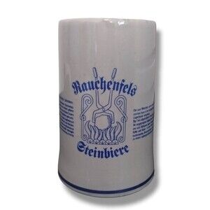 RAUCHENFELS STEINBIERE Germany beer stein rare vintage .5L collectible